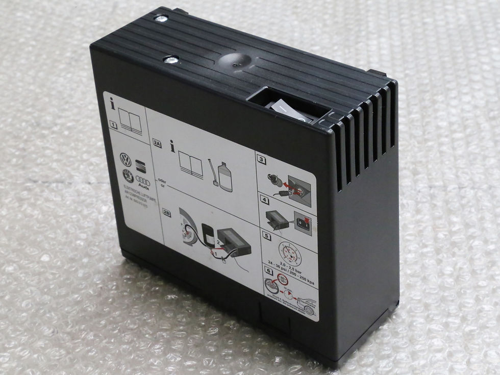 サムネイル： AUDI 純正電動 エアコンプレッサー 空気入れ2005y-2020y【送料無料】