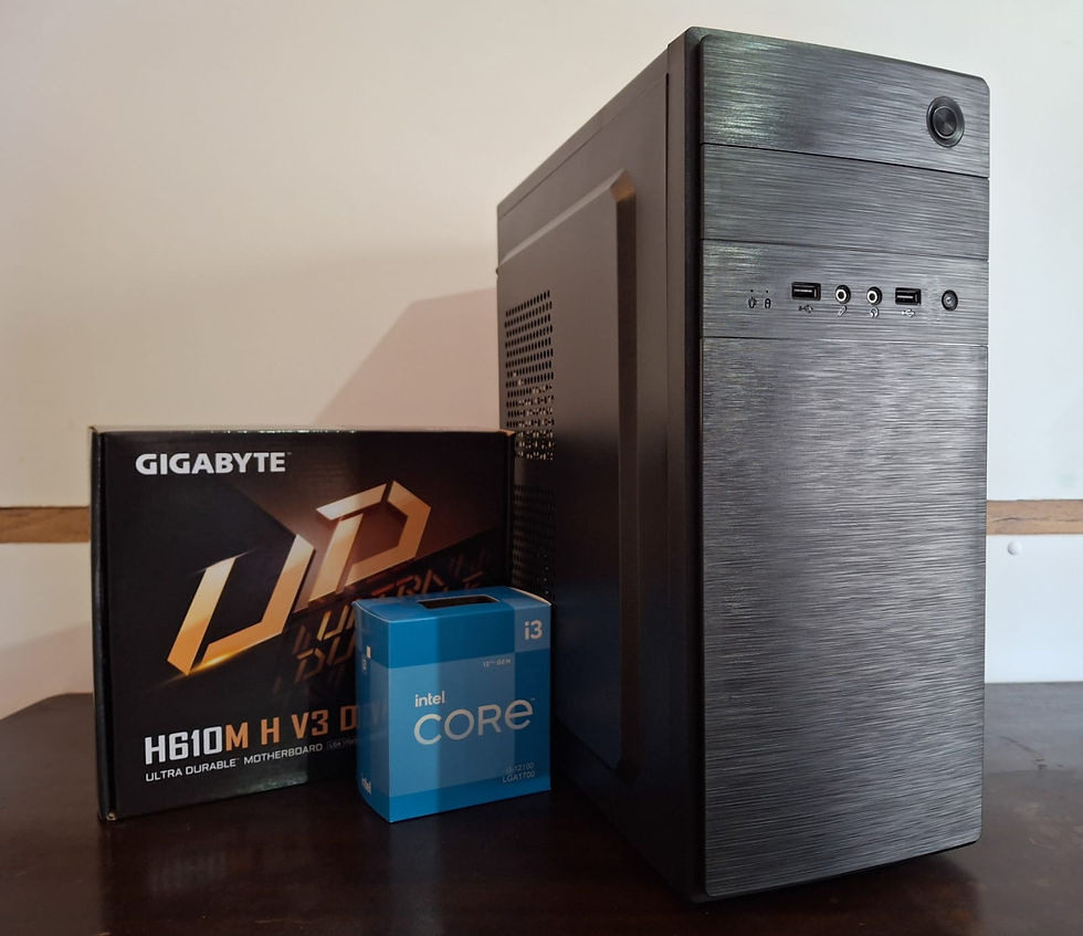 Another Happy Customer Receives their New Custom-built home computer!