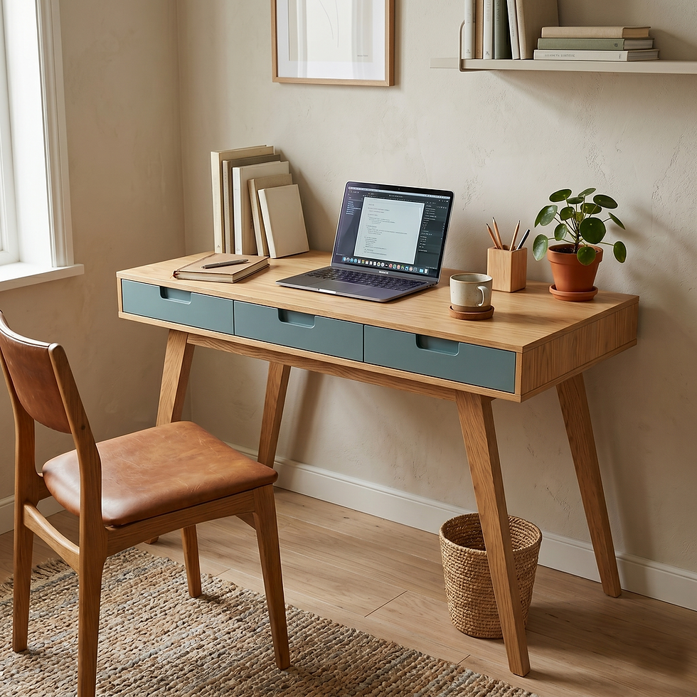 Miniatura: Thin Desk encino