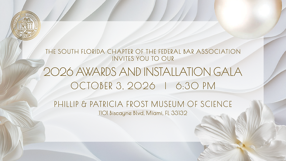 2026 FBA Awards & Installation Gala