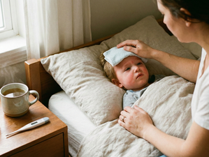 חום אצל ילדים: המדריך המלא להורה המודאג (מתי זה מסוכן ואיך מטפלים טבעי?)