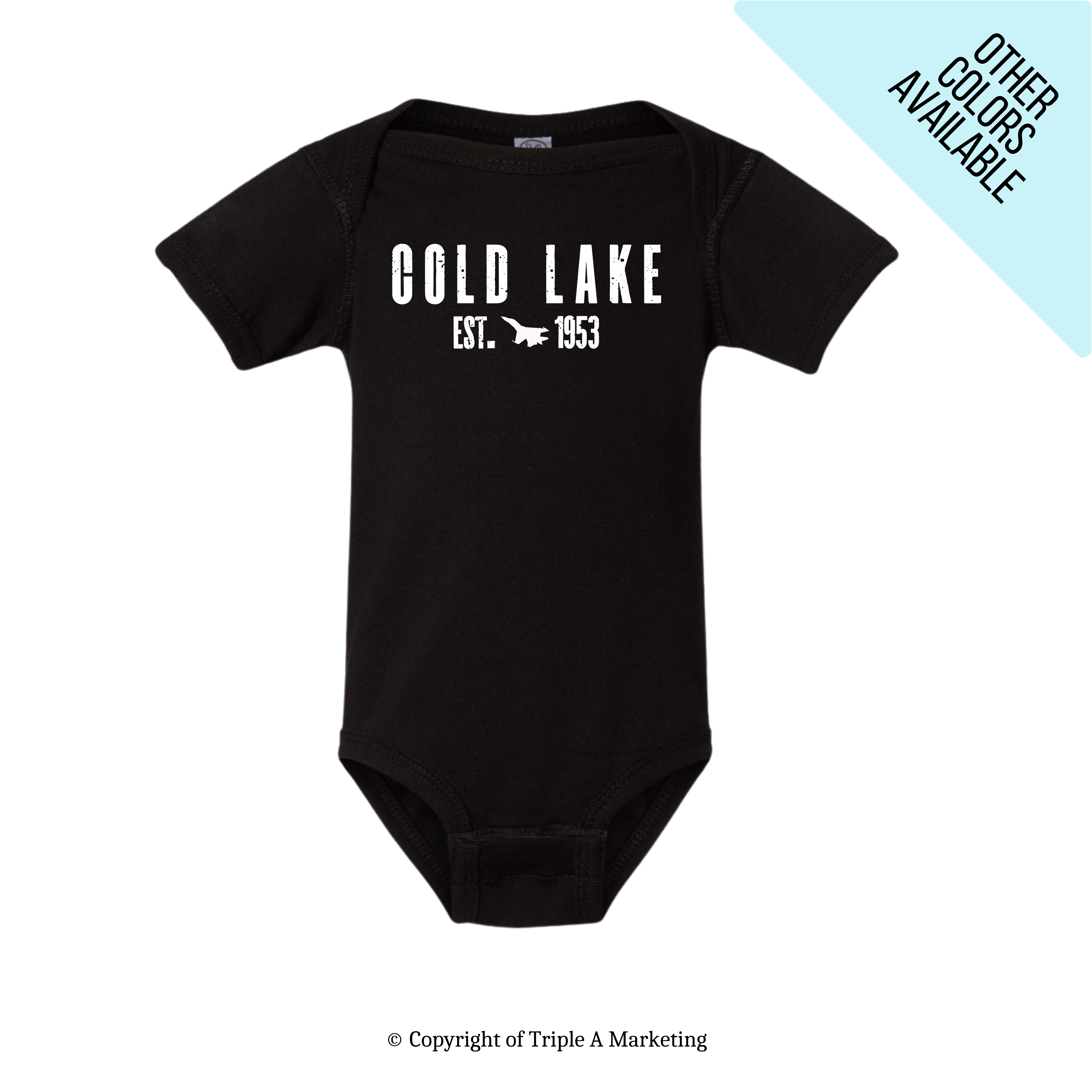 Cold Lake Est. 1953 F18 Infant Fine Jersey Bodysuit