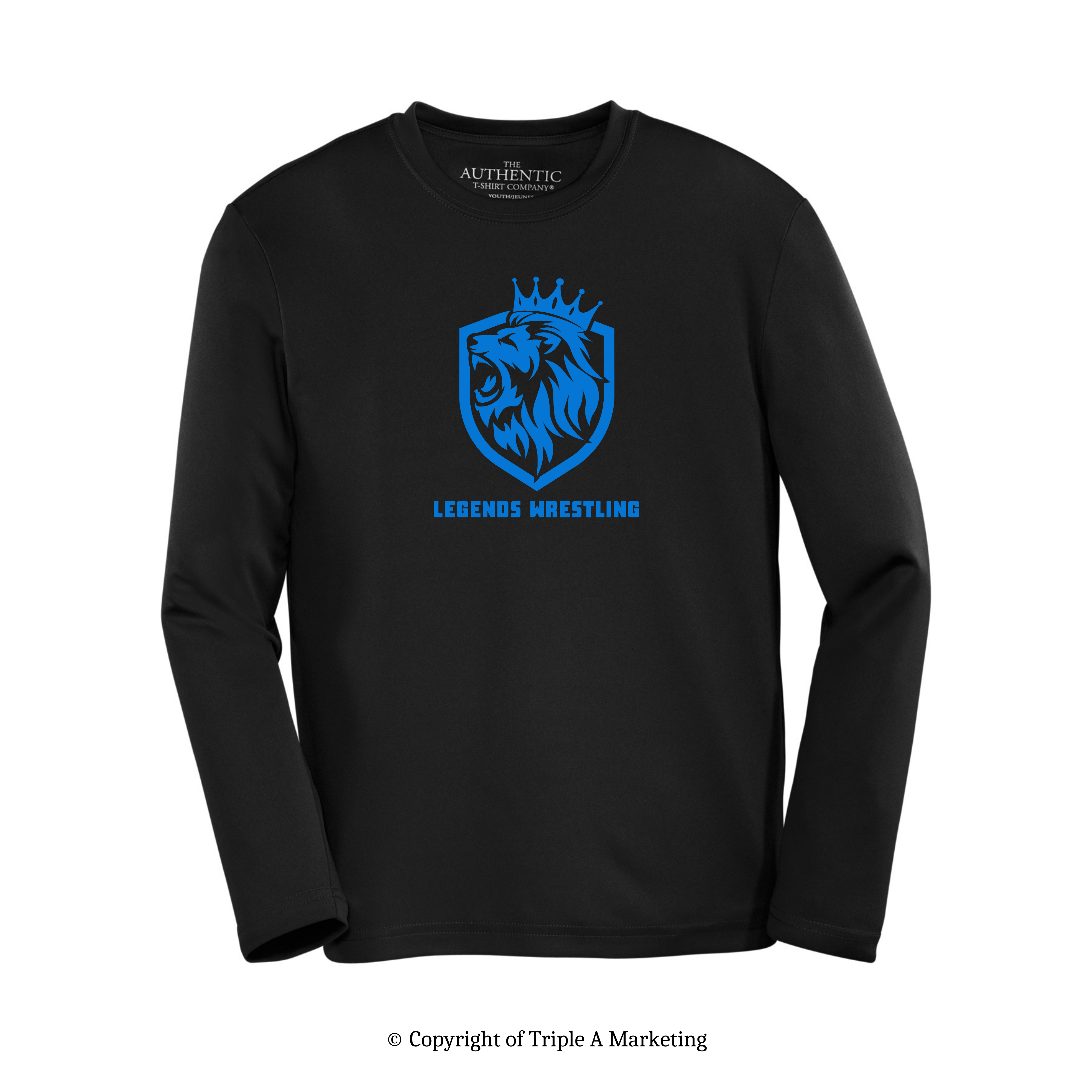 Legends Wrestling ATC Pro Team Long-Sleeve Tee Shirt