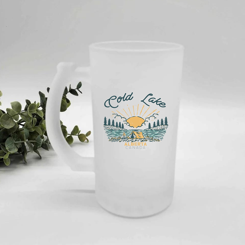 Thumbnail: Cold Lake 16oz Frosted Beer Stein