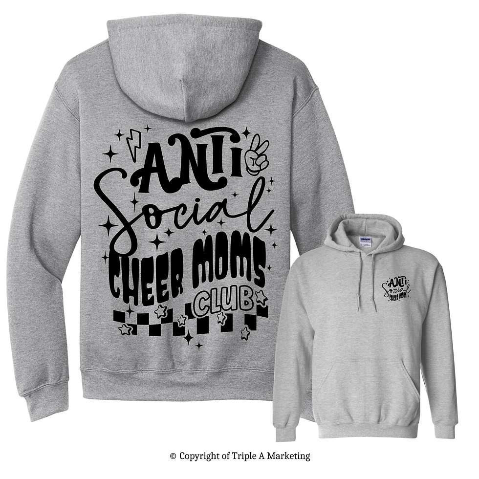 Thumbnail: Anti-Social Cheer Moms Club Apparel