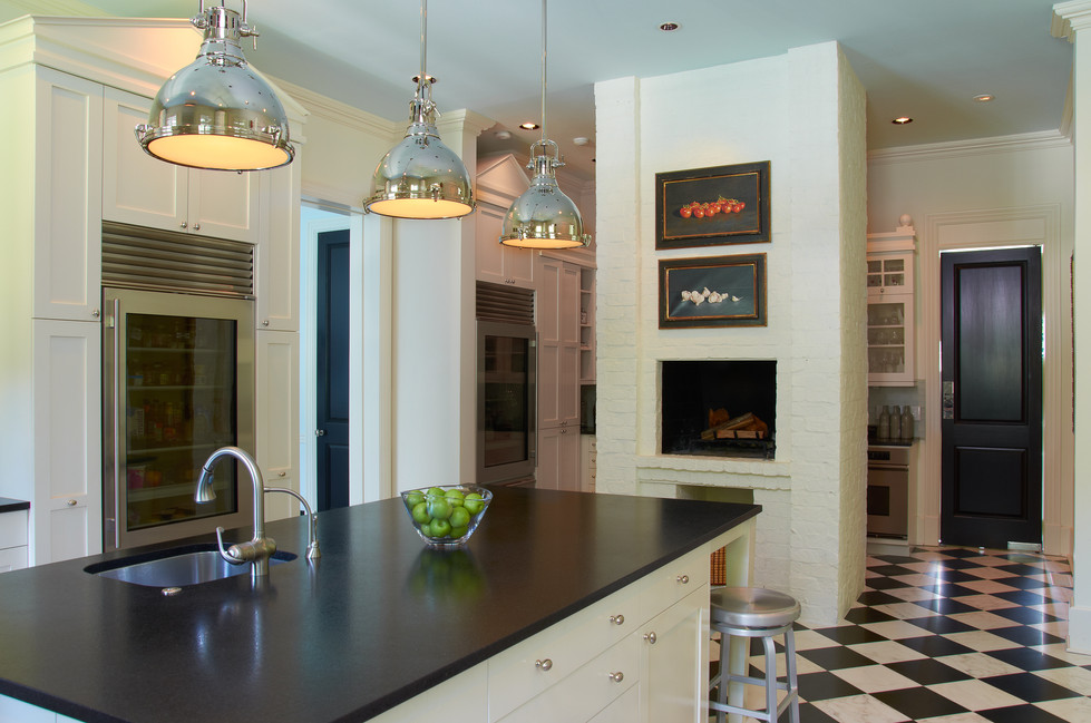 Buckhead Ga home with tile floor