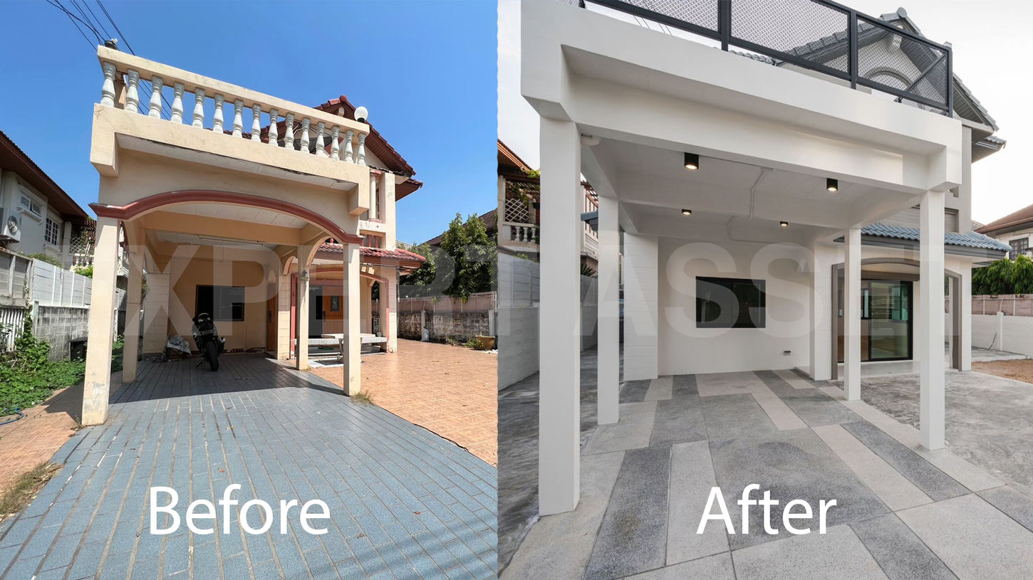 รับรีโนเวทบ้านภายนอก2