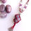 Thumbnail: Lepidolite Tranquil Heart Macrame Necklace