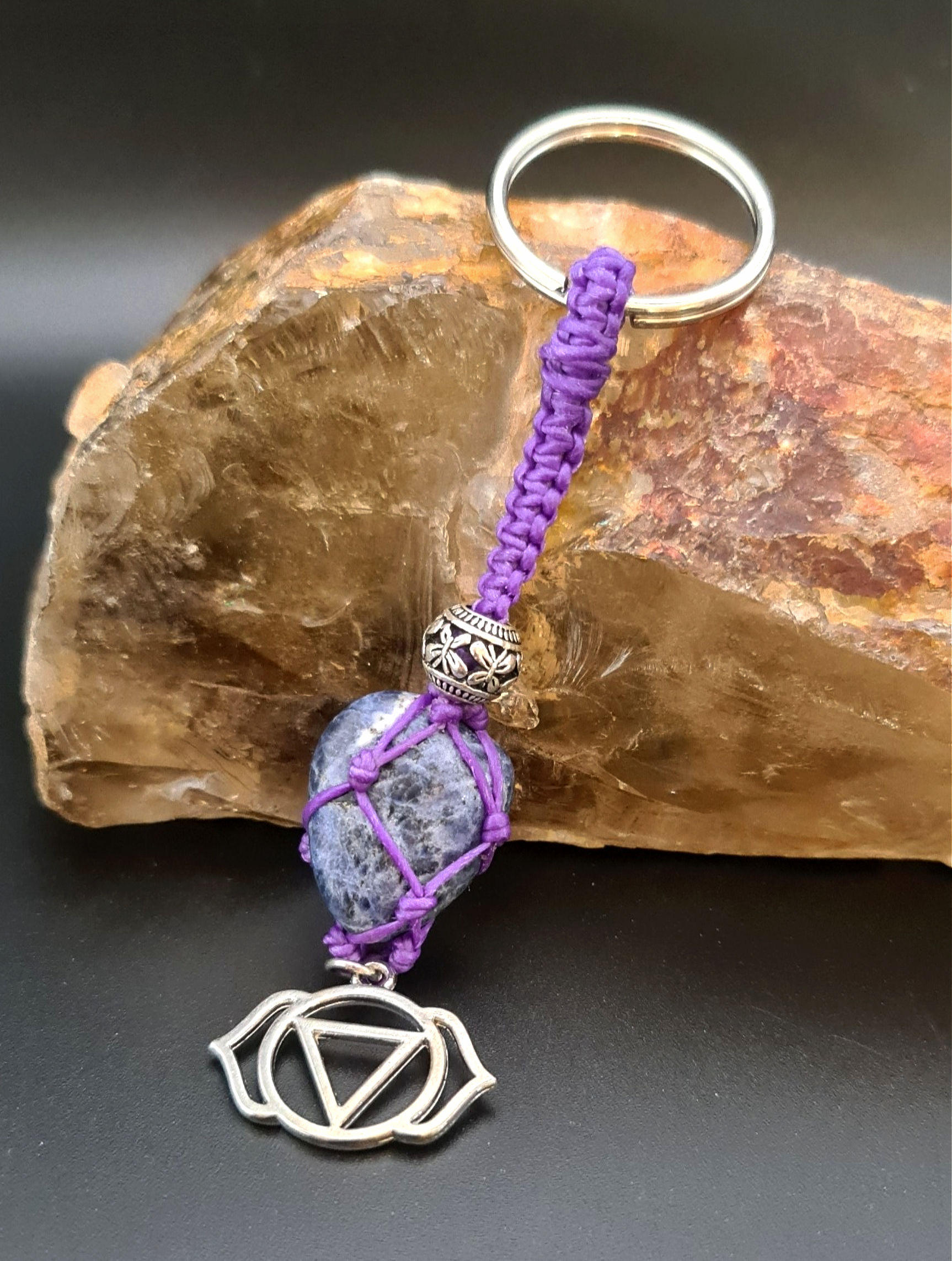 Third Eye Chakra Key Ring/Car Charm