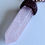 Thumbnail: Rose Quartz Crystal Point Macrame Necklace