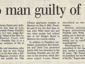 Marrero man guilty of murder