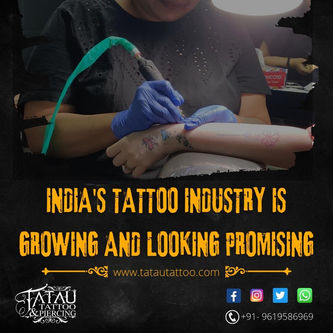 India's tattoo industry is growing and looking promising