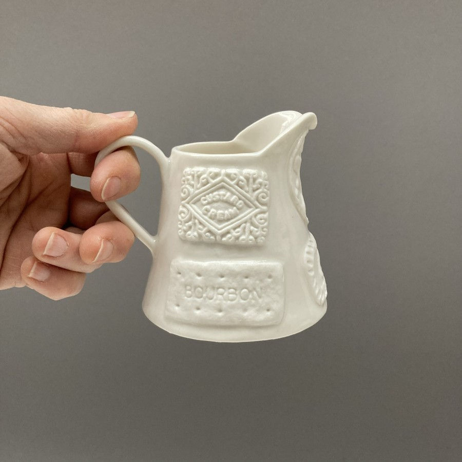 Thumbnail: Biscuit jug 9.5cm