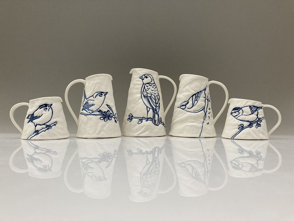 Bird jugs