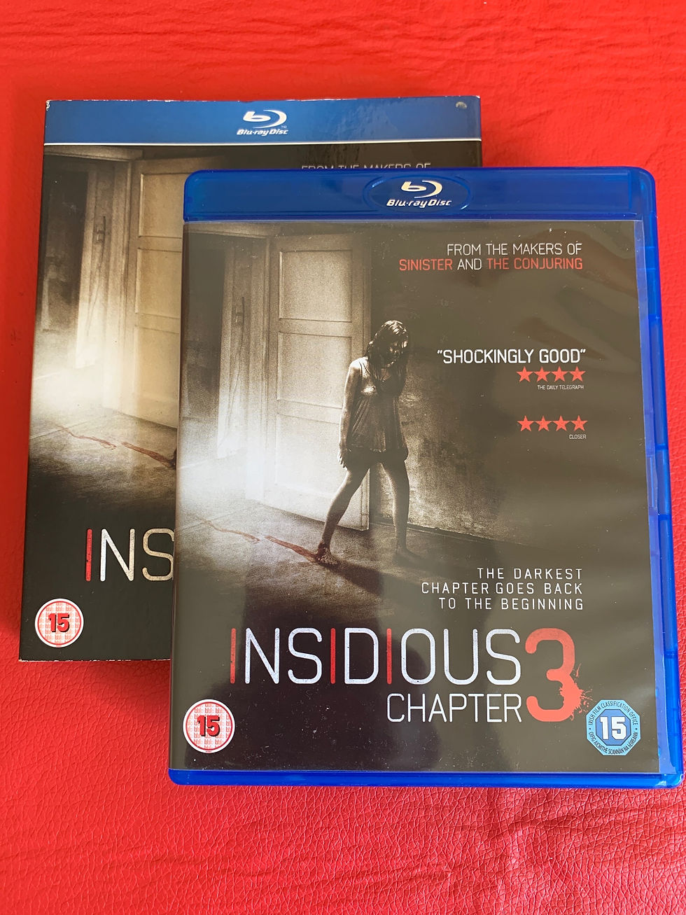 Insidious: Chapter 3 BLU RAY