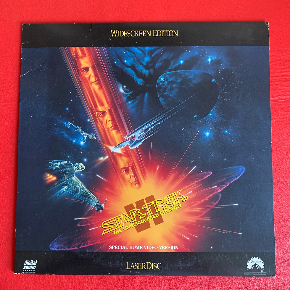 Star Trek VI: The Undiscovered Country LASERDISC