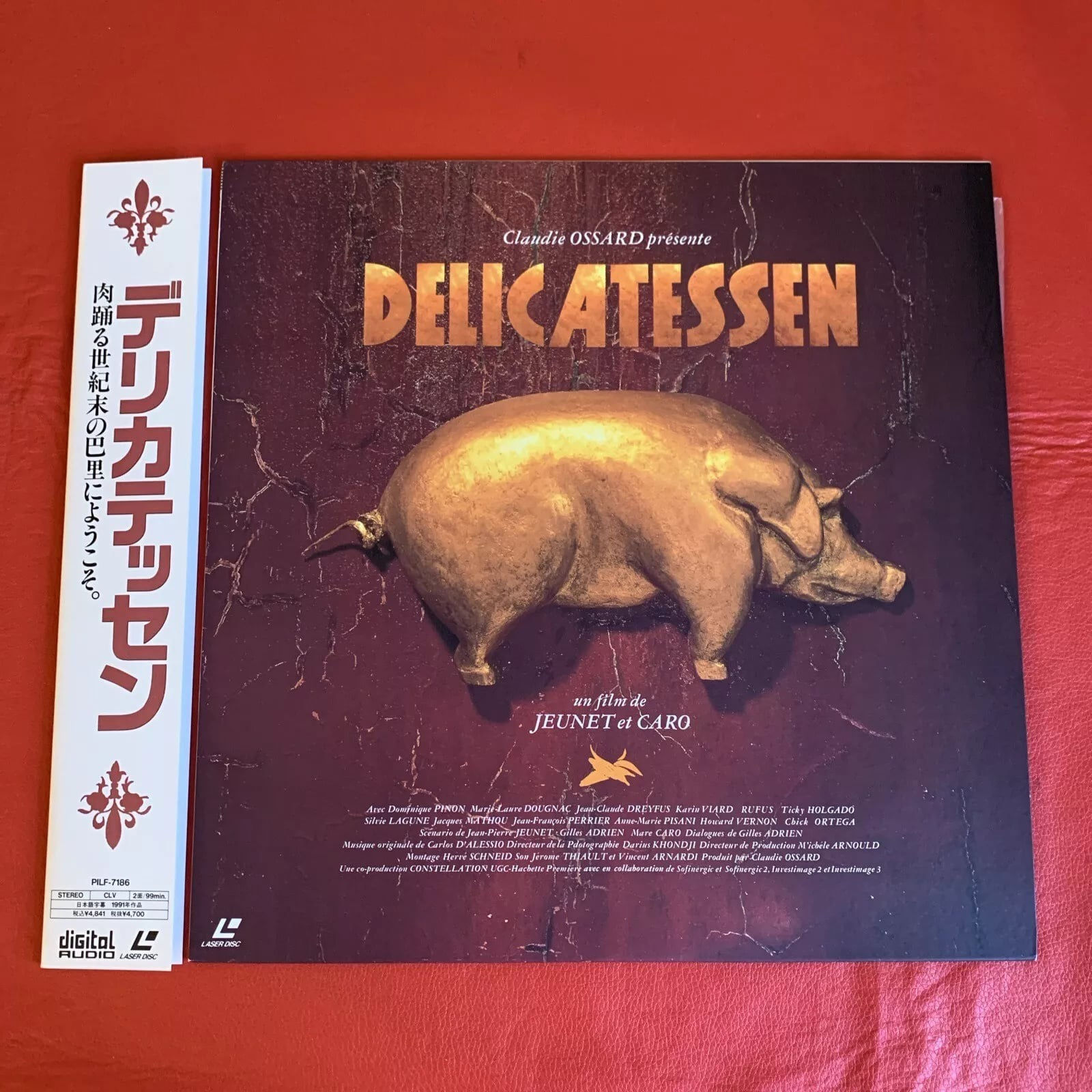 DELICATESSEN  LASERDISC - Japan Release