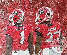 Nick Chubb & Sony Michel_24x30__The #1 RB duo in college football history_edited.jpg