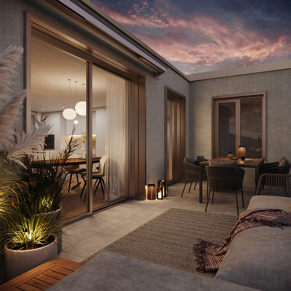 Urban44 terrassenvisualisierung