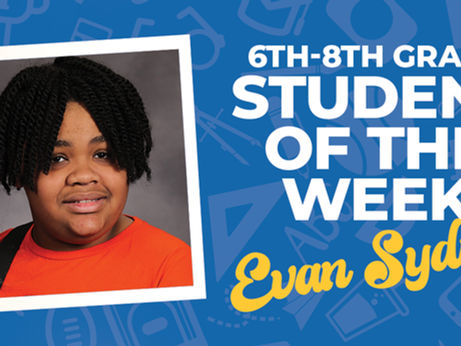Intermediate 6th-8th Grade Student of the Week 4/27-5/1