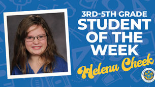 Intermediate 3rd-5th Grade Student of the Week 3/2-3/6