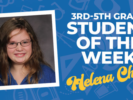 Intermediate 3rd-5th Grade Student of the Week 3/2-3/6