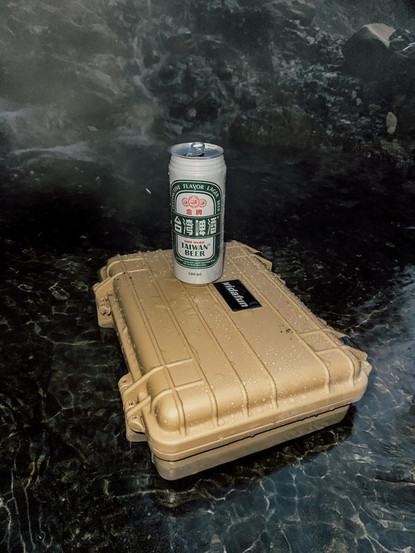 野溪溫泉配上啤酒