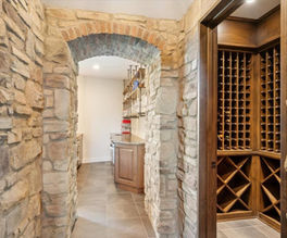 Parker Homestead wine cellar