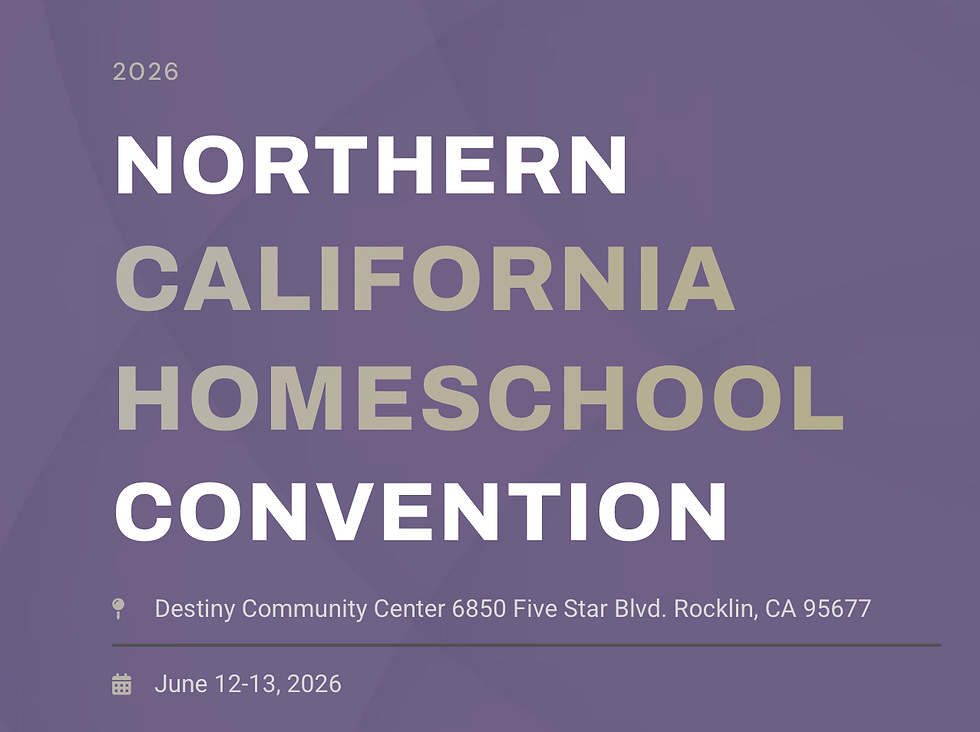 Northern California Homeschool Convention