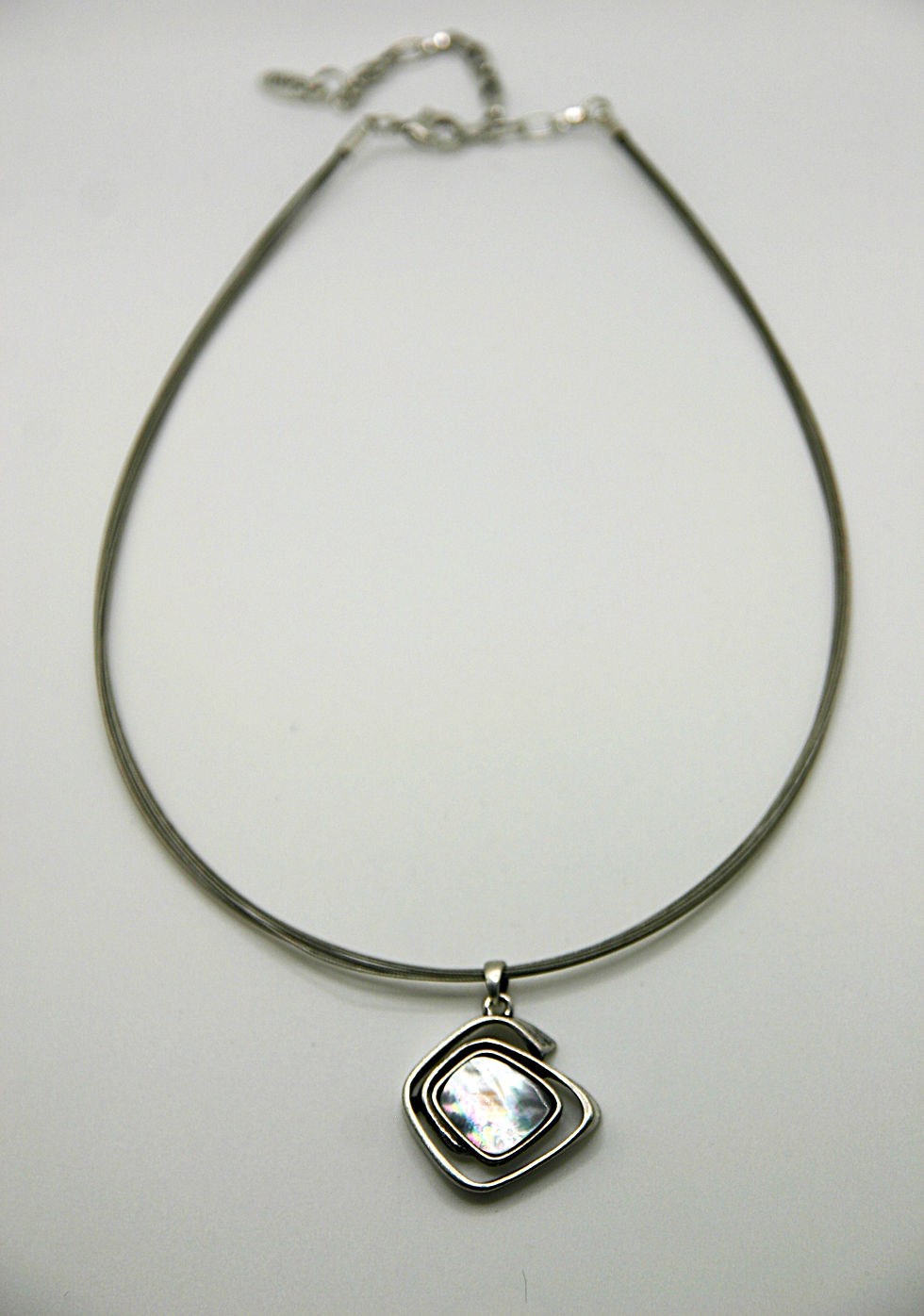 Miniature : Ringed Stone Ketting
