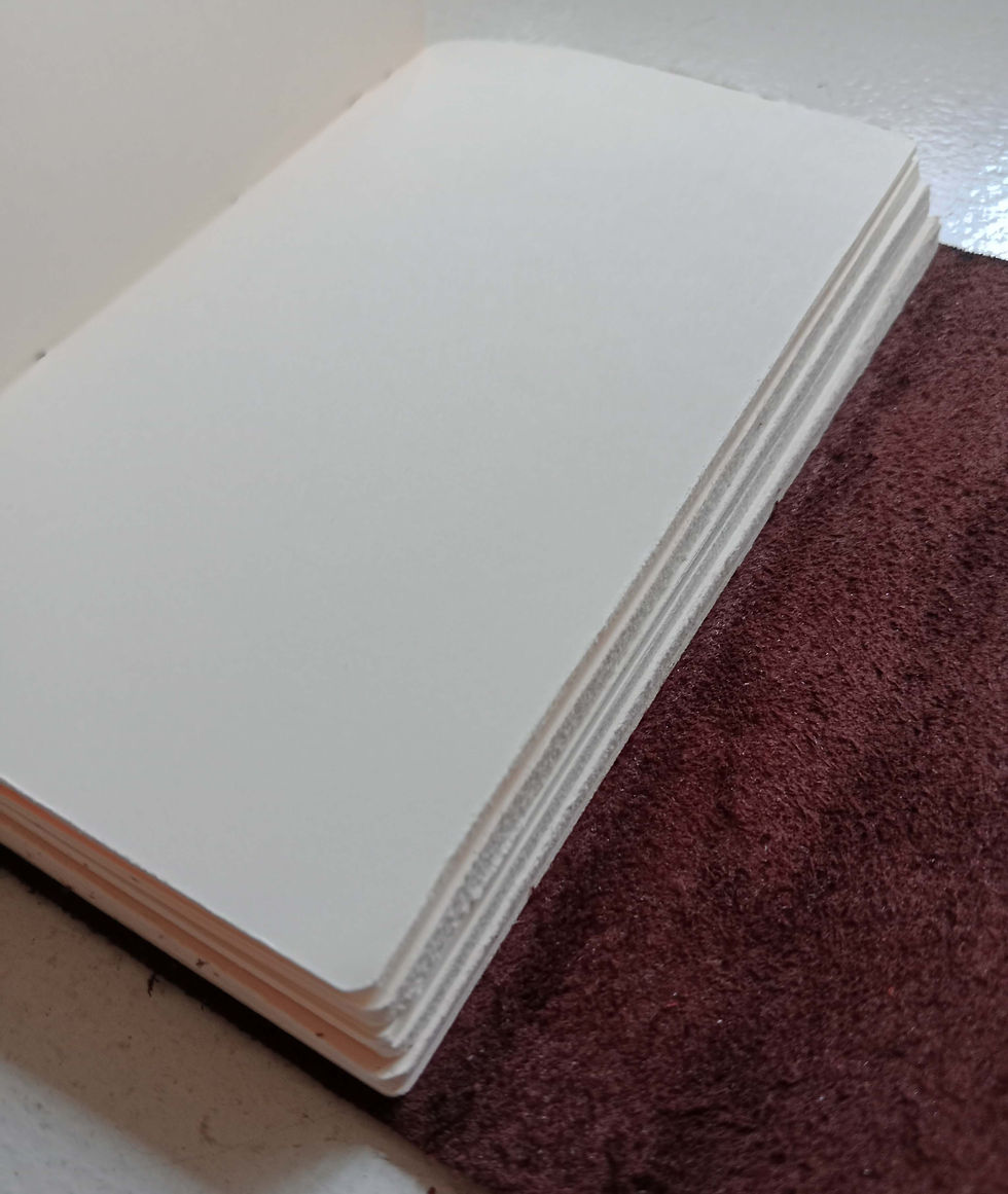 Thumbnail: Pocket Leather Journal w/ Wraparound Strap #3