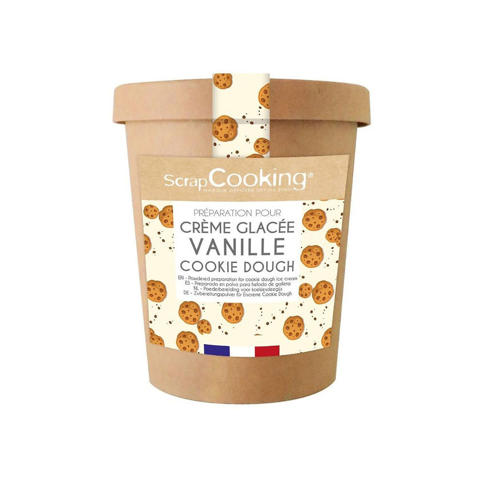 Glace Cookie dough faite maison