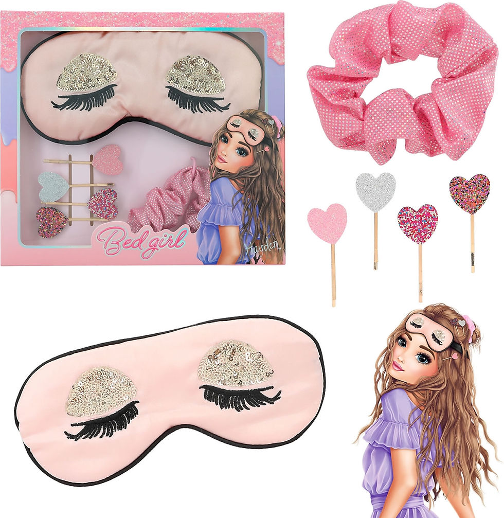 TOPModel Ensemble de masques de sommeil pour enfants et ados