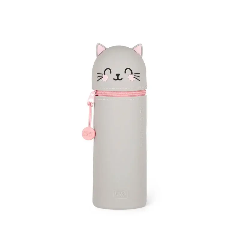 Trousse en Silicone Souple 2-en-1 - Kawaii - Legami