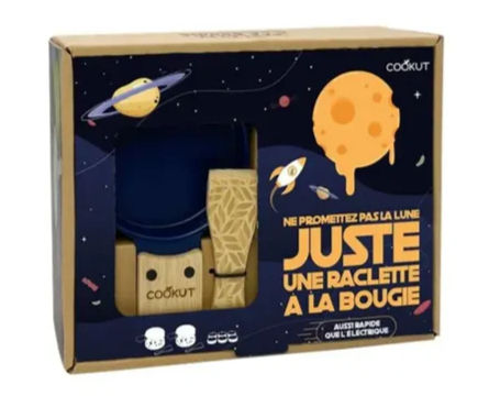 Cookut - Raclette à la bougie bleu