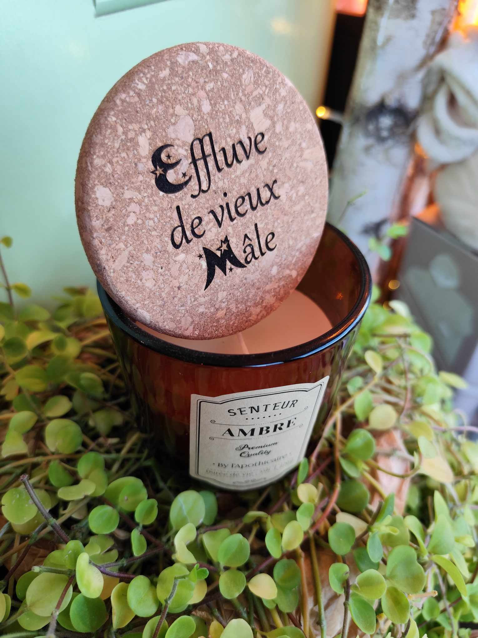 Les Bougies Humo - Effluve de vieux Mâle - -