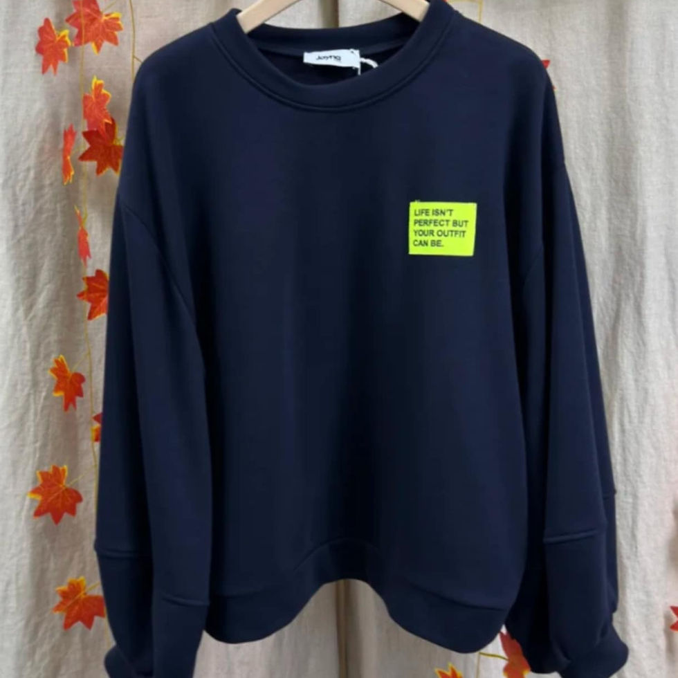 SWEAT CAN MARINE - tenue fashion