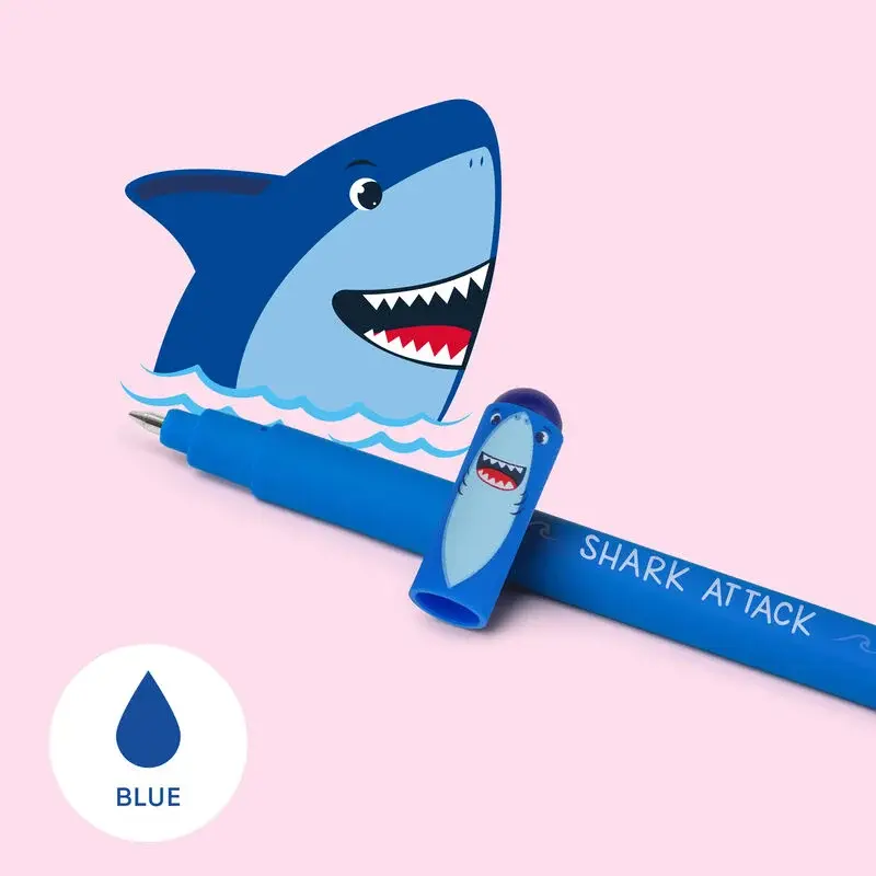 LEGAMI - Stylo a Encre Gel Effaçable - Requin