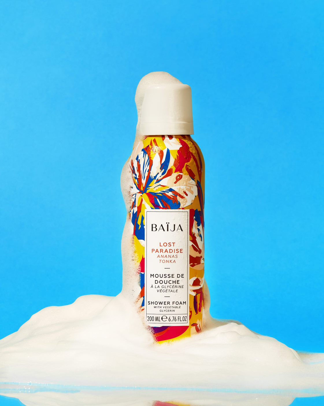 Lost Paradise - Mousse de douche à la glycérine végétale - Baija