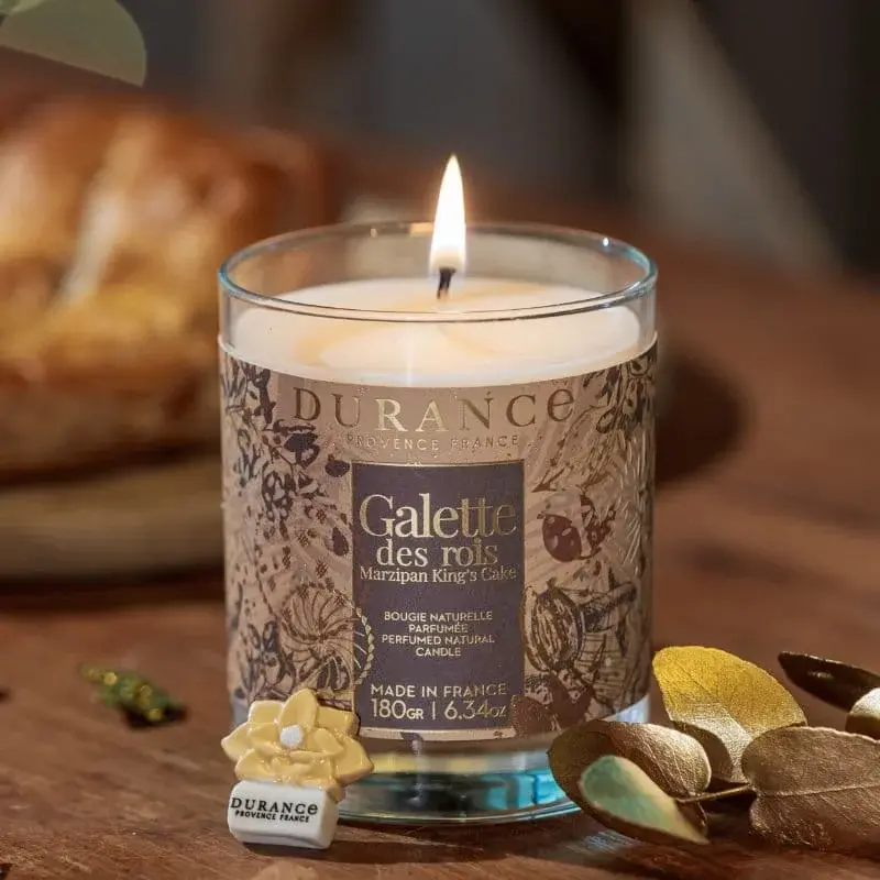 Craquez pour le parfum addictif de la bougie galette des rois Frangipane