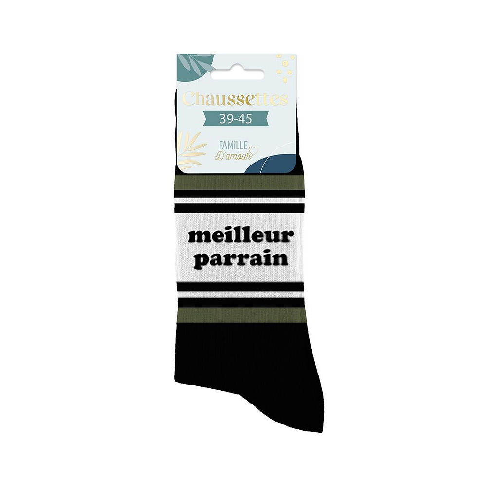 Chaussettes meilleur parrain