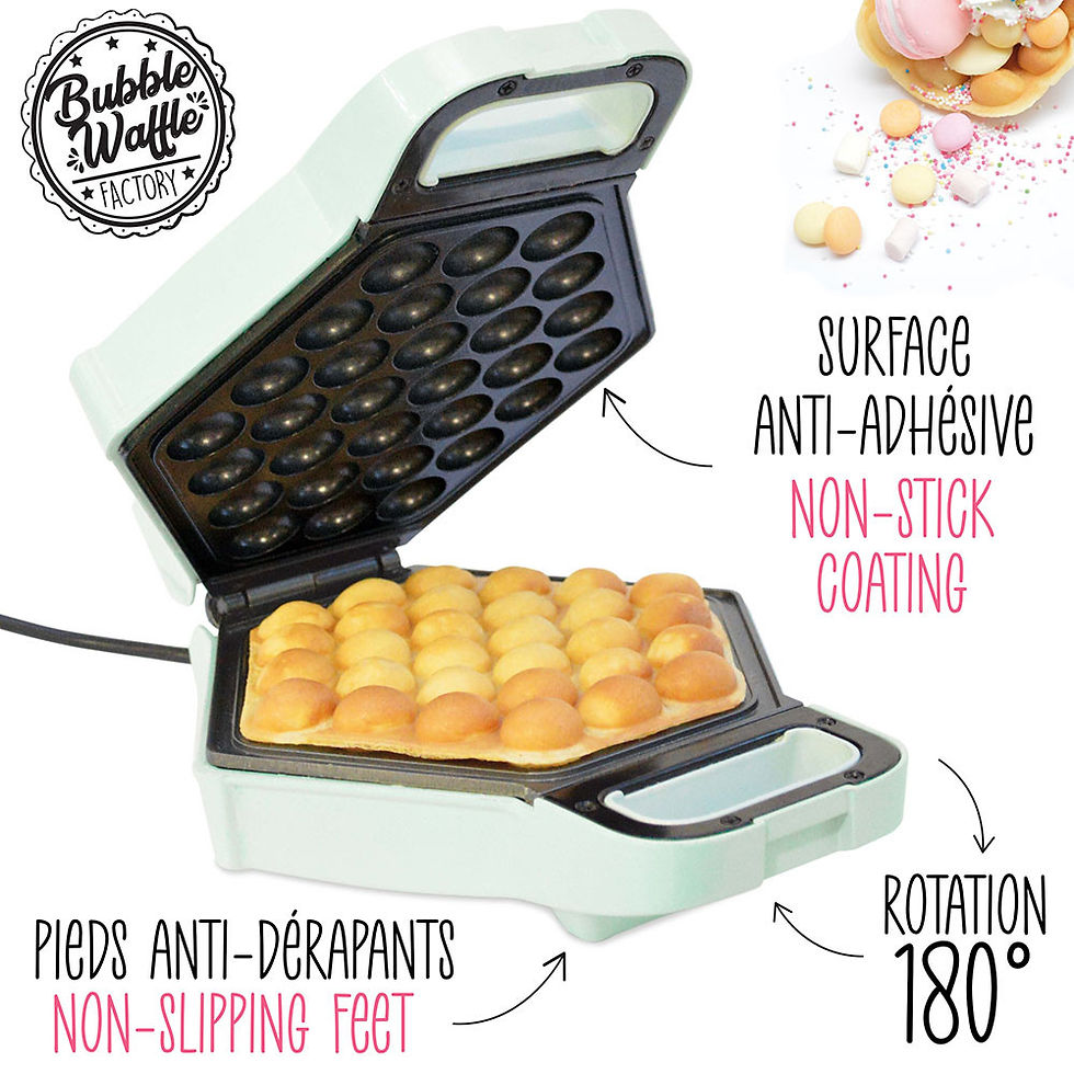 Miniature : Gaufrier Bubble waffle - gaufrier à bulles
