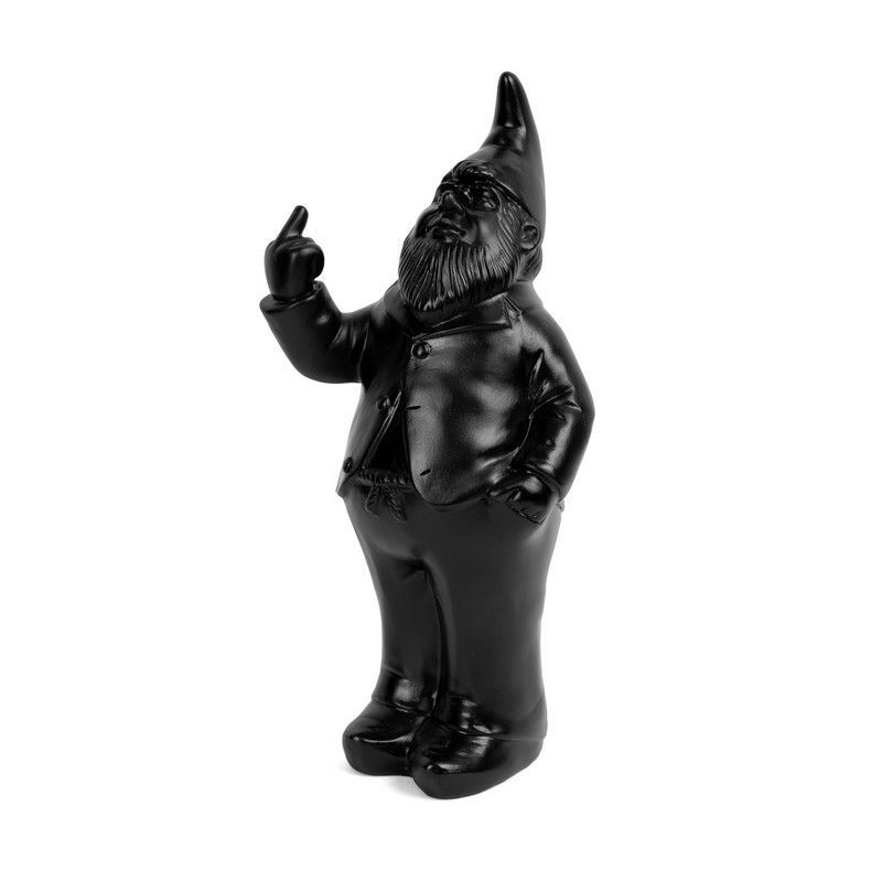 Miniature : Tirelire Nain noir FUCK - cadeau pour rire