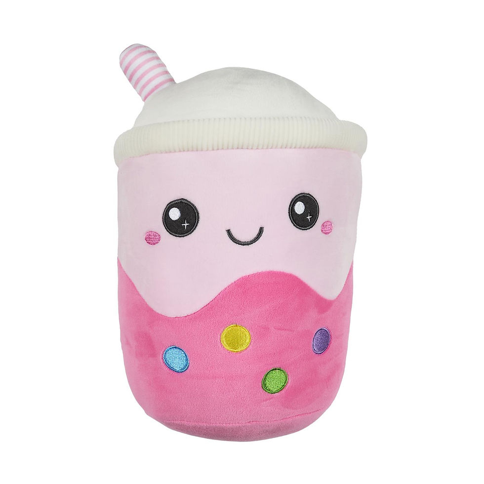 Miniature : PELUCHE BUBBLE TEA 29CM