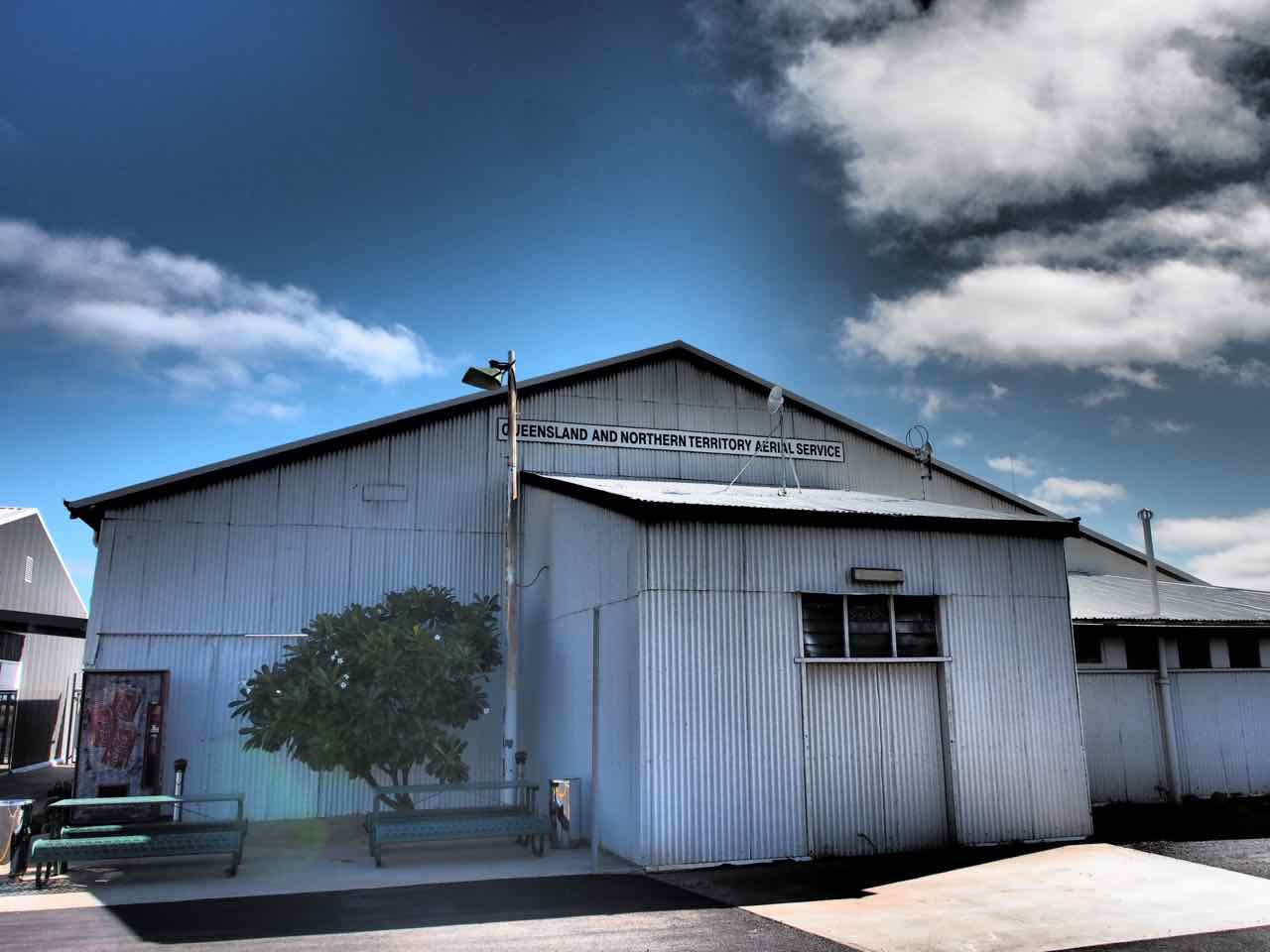 the QANTAS hangar - Concurry