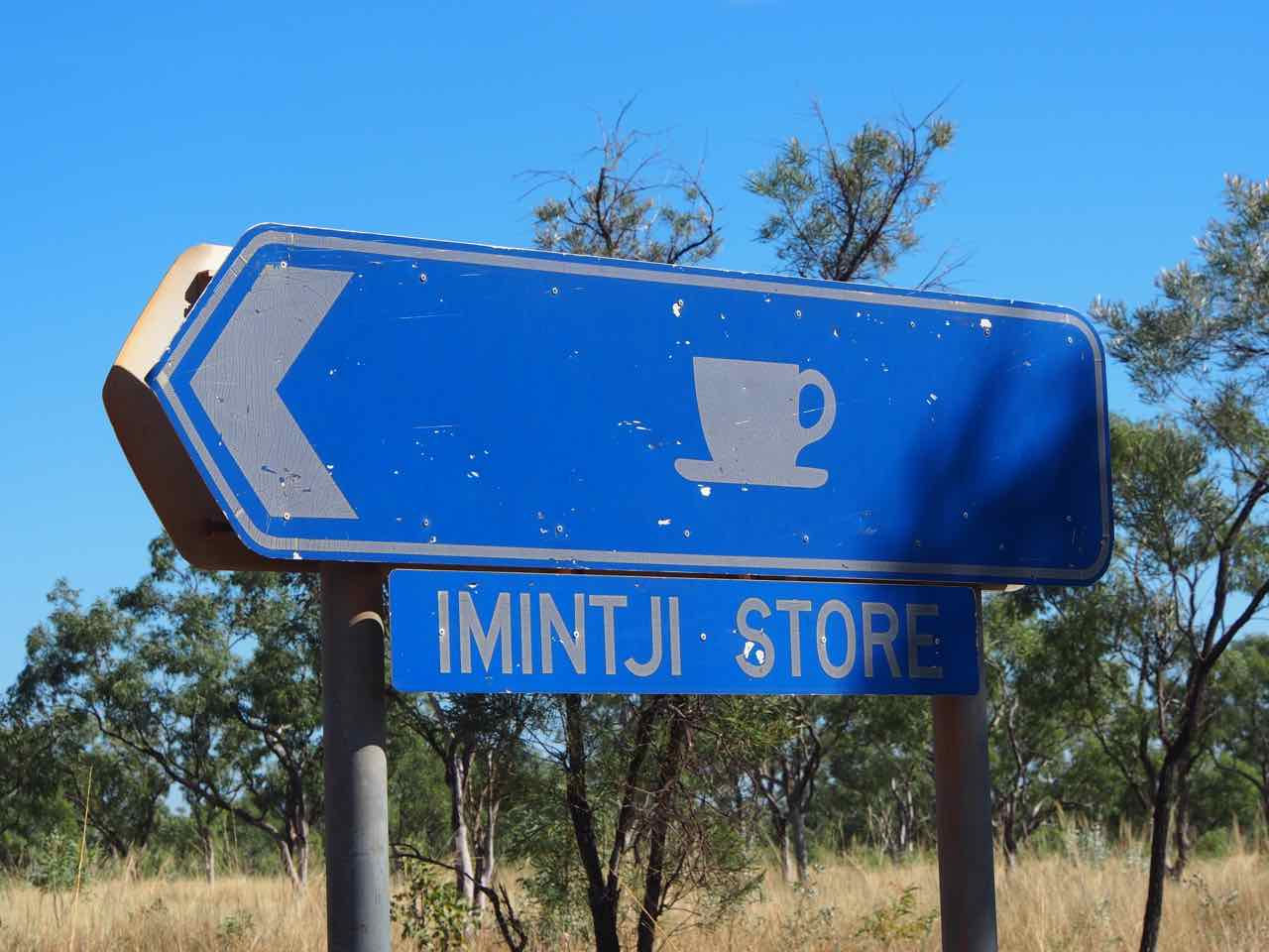 the newly re-opened Imintji roadhous