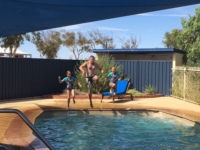 fun in the pool!