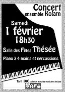 SAFI-Concert Kolam-Thésée-1er février 20
