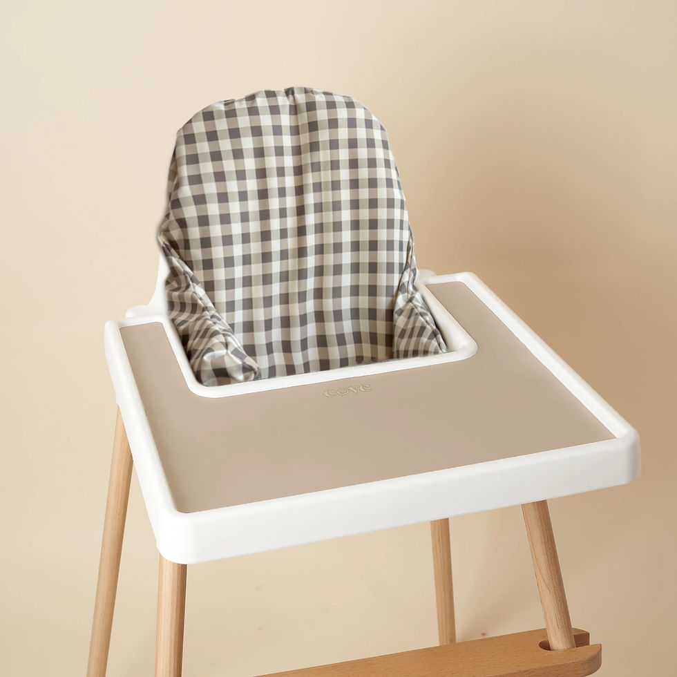 Thumbnail: Dove Gingham Cushion Cover