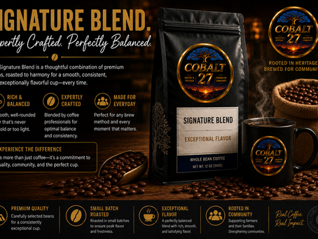 Discover Premium Coffee Blends at Cobalt 27